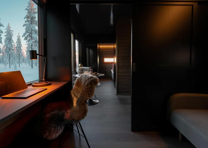 بيت للعطل Compact For Remote Work And Adventures In Yllas Kolari